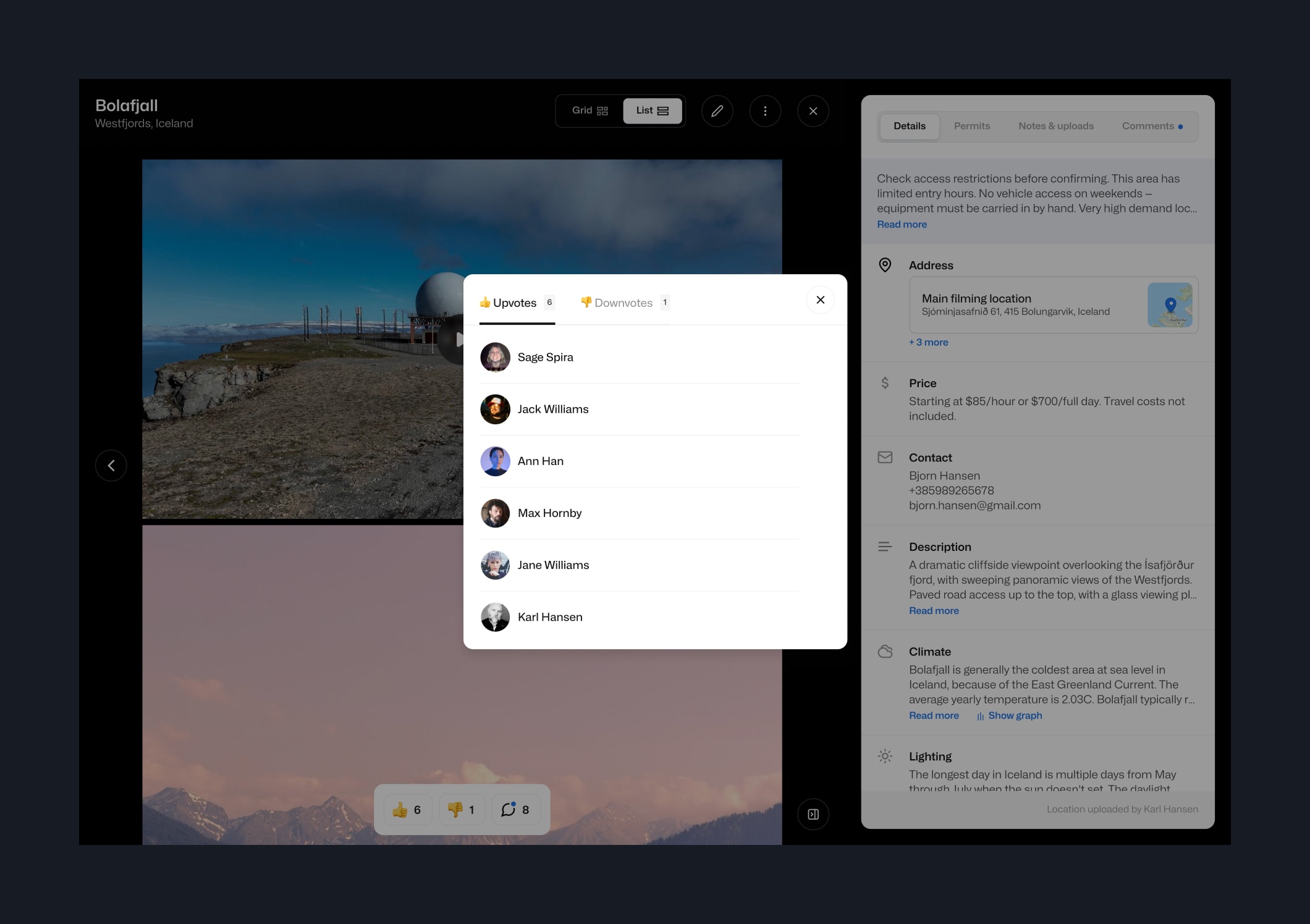 Massif — Location database and collaboration workspace for production teams