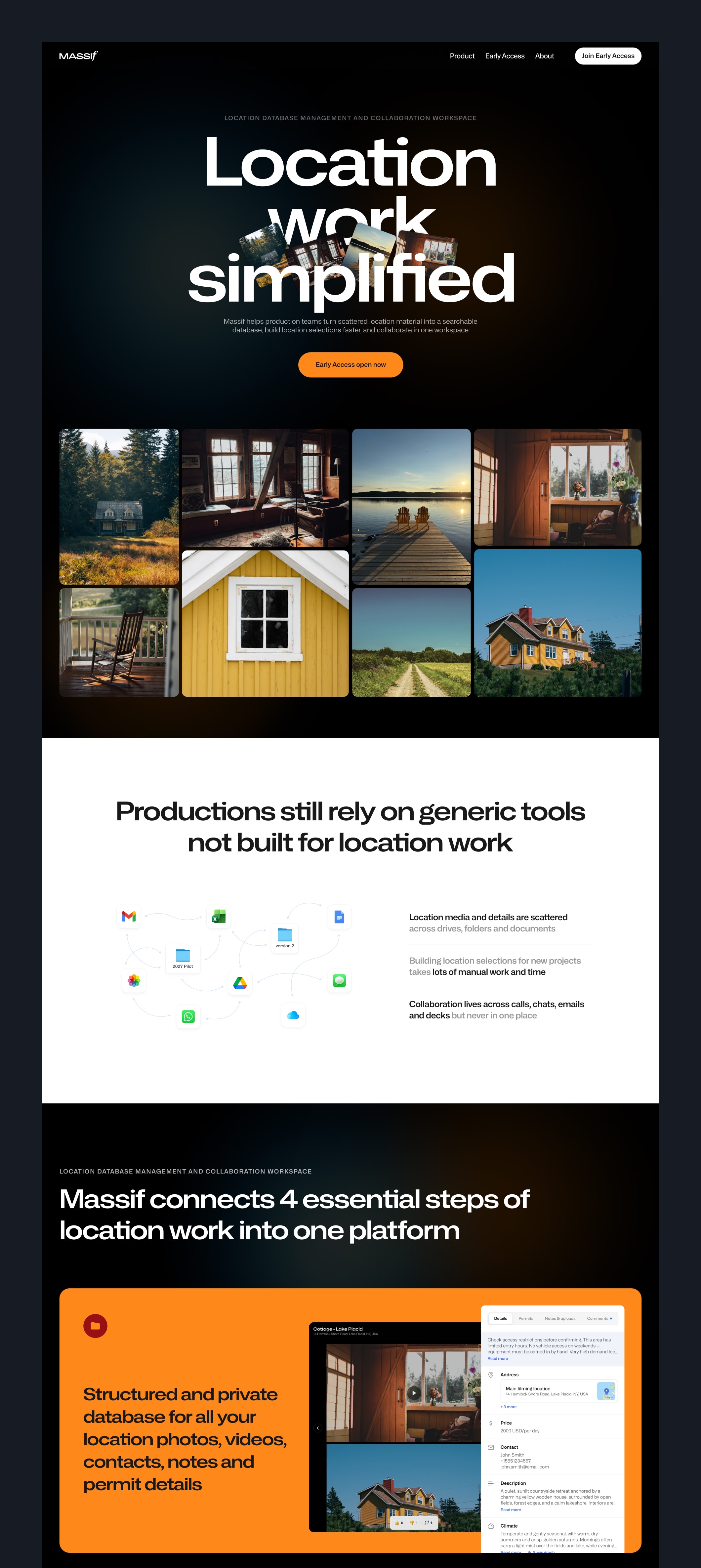 Massif — Location database and collaboration workspace for production teams